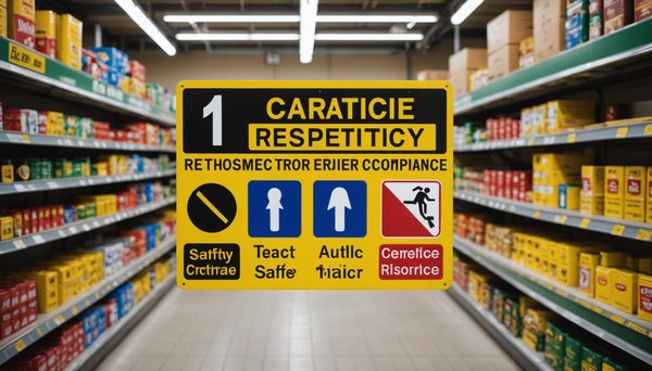 Essential safety signs: a must-have for retail compliance